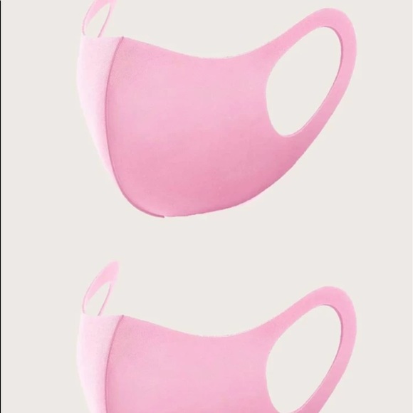 Accessories - 2pc pink face mask set